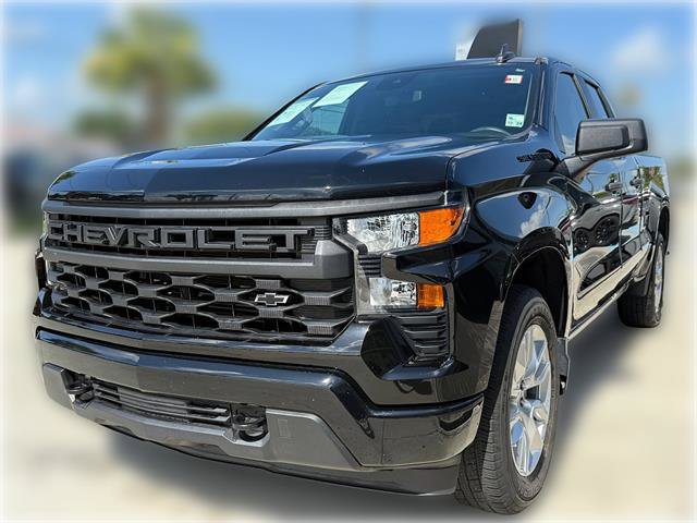 Used 2024 Chevrolet Silverado 1500 Custom w/ LPO, Dark Essentials Package RWD image 3