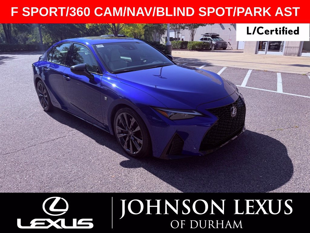Certified 2025 Lexus IS 350 F Sport w/ Navigation Package