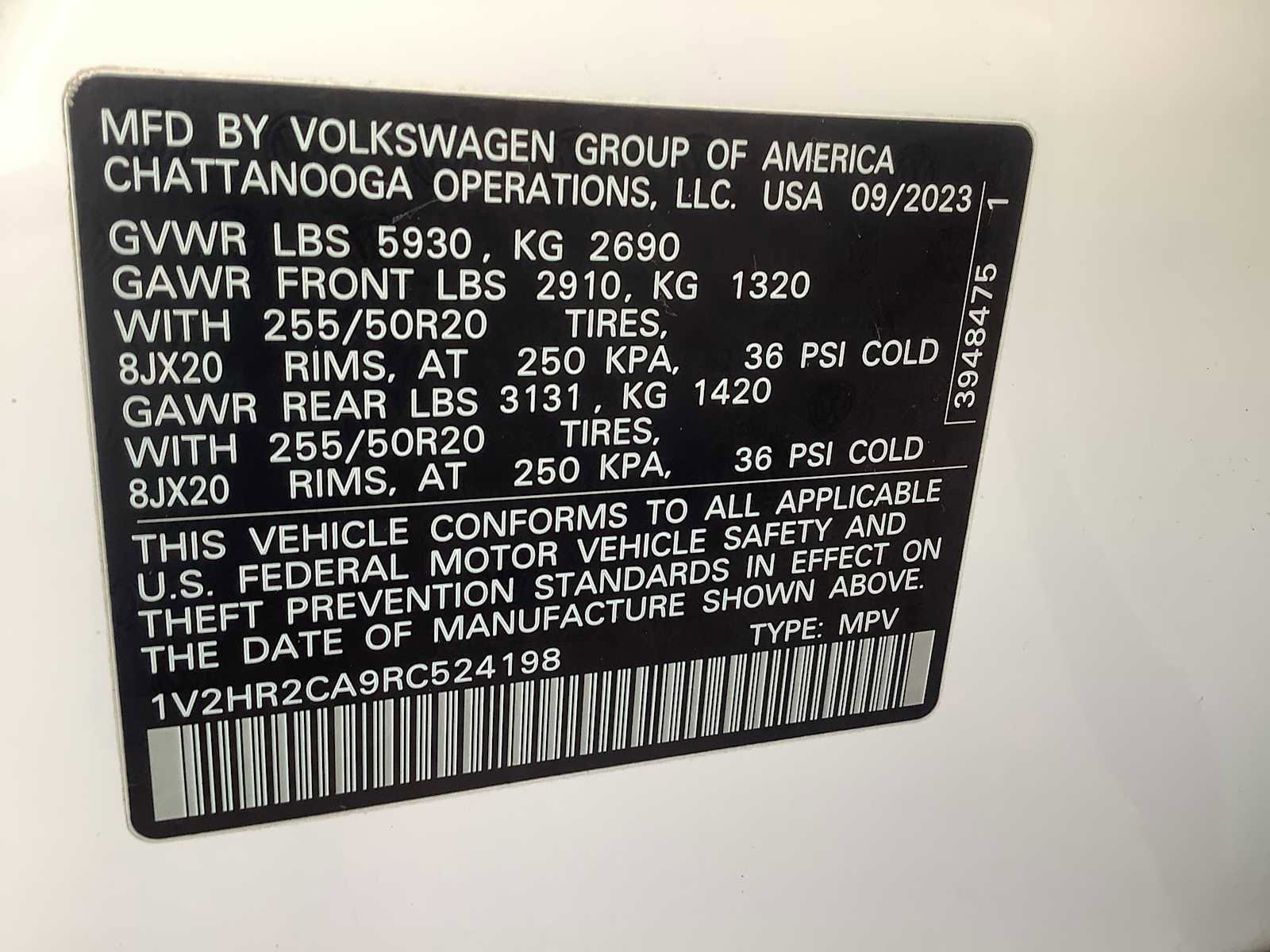 Used 2024 Volkswagen Atlas SE image 21