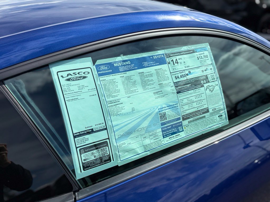 New 2026 Ford Mustang Dark Horse SC RWD image 47