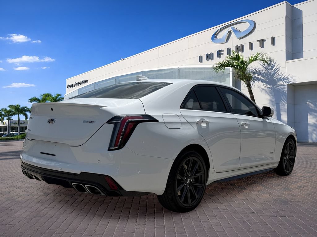 Used 2022 Cadillac CT4 V w/ Navigation Package AWD/4WD image 7