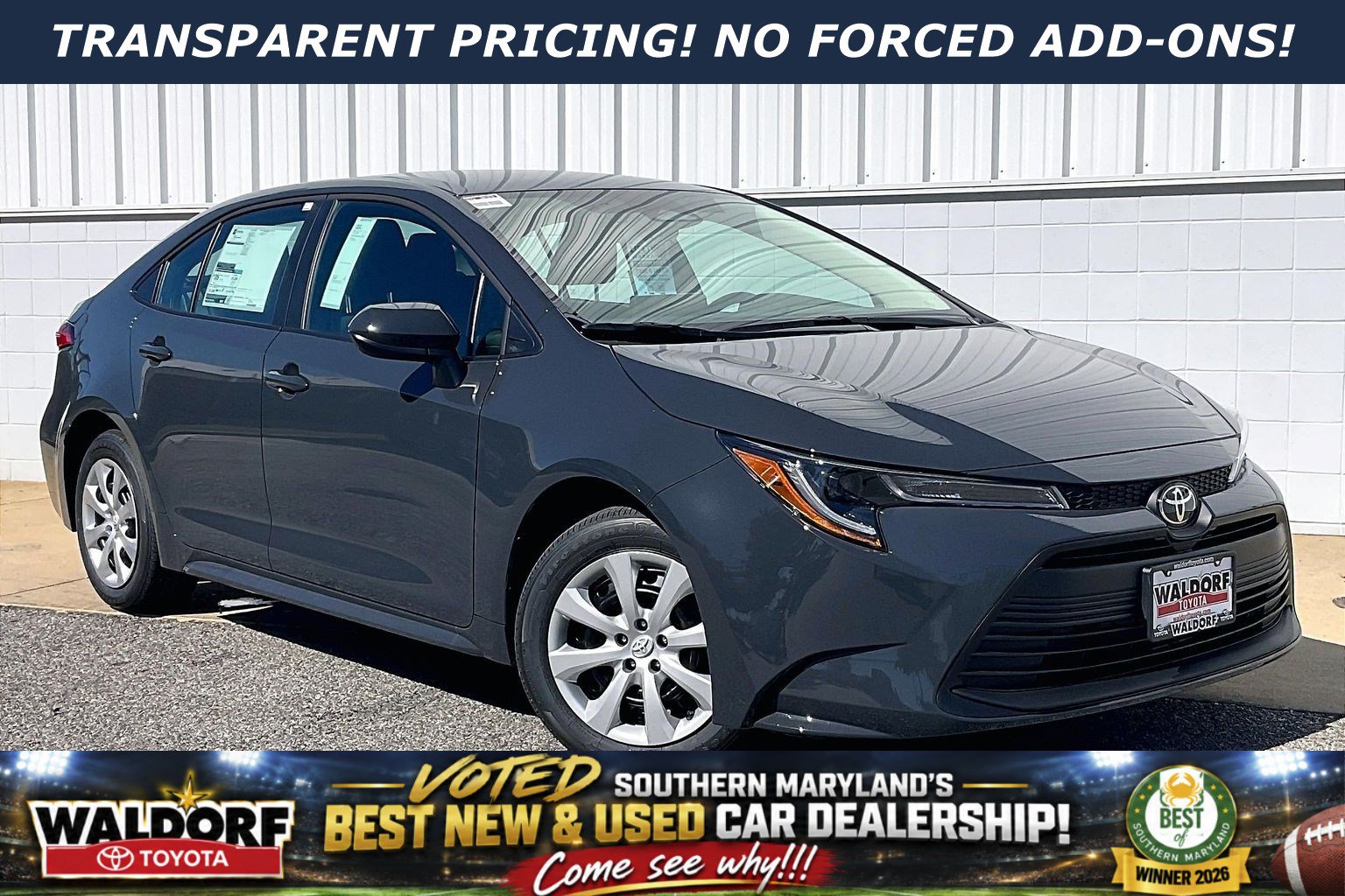 New 2027 Toyota Corolla LE FWD image 1