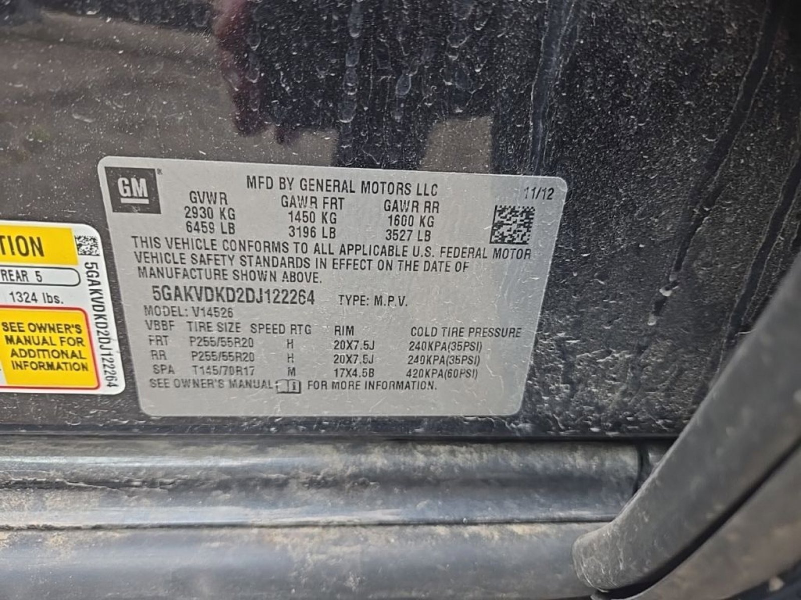 Used 2013 Buick Enclave Premium w/ Trailering Provision Package image 6