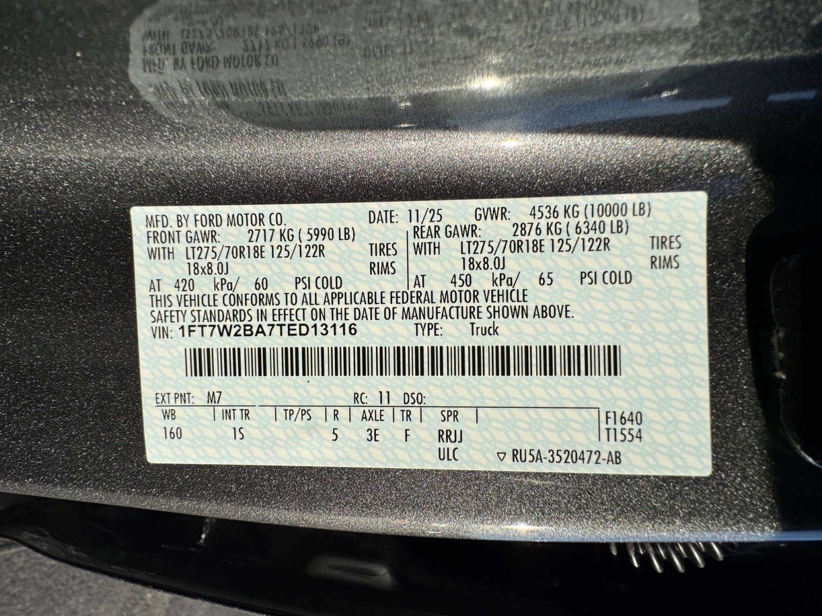 New 2026 Ford F250 XL w/ STX Appearance Package image 34