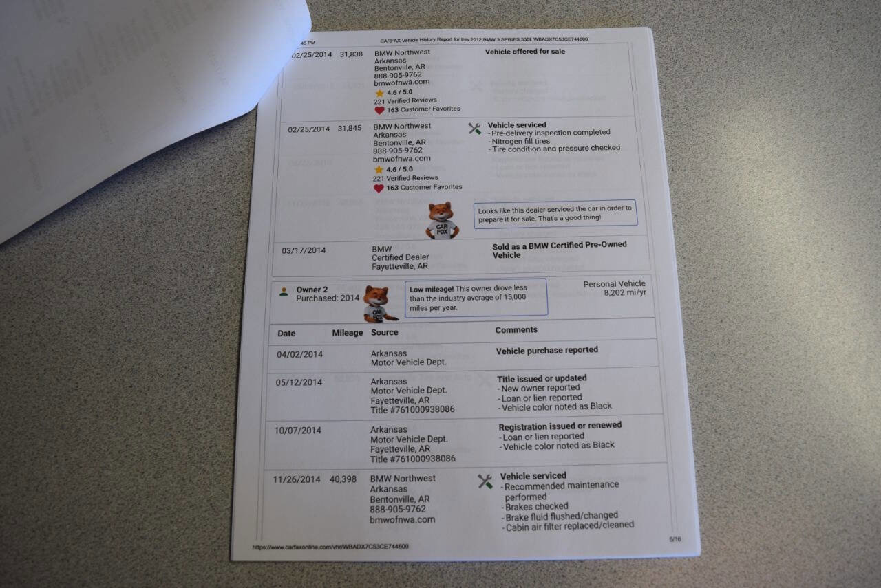 Used 2012 BMW 335i Convertible image 85