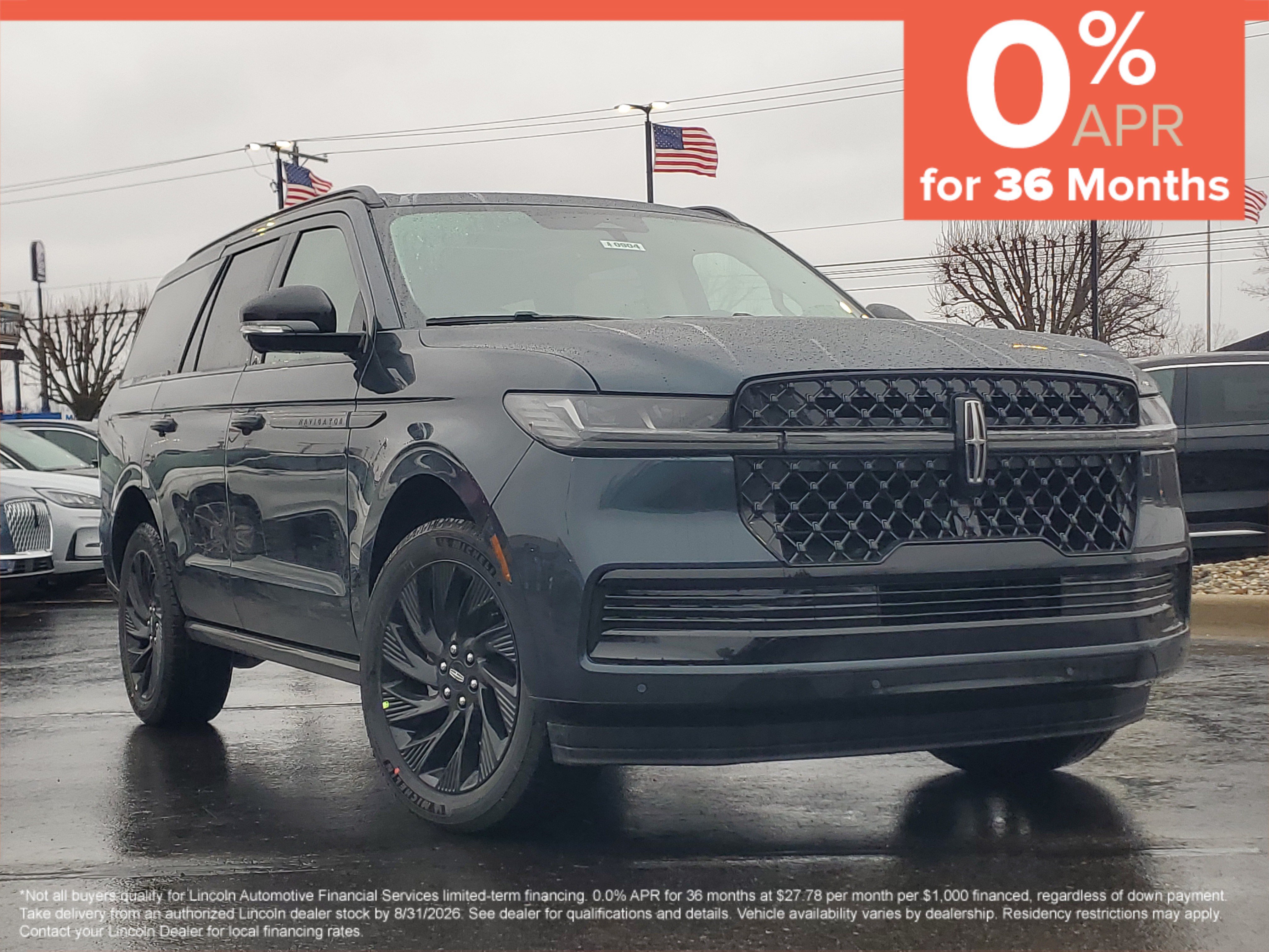 New 2026 Lincoln Navigator Reserve w/ Jet Appearance Package