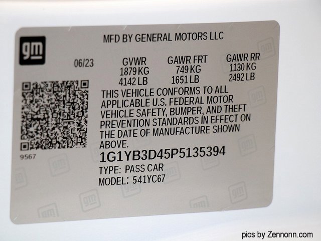 Certified 2023 Chevrolet Corvette Stingray Preferred Conv w/ Z51 Performance Package image 30