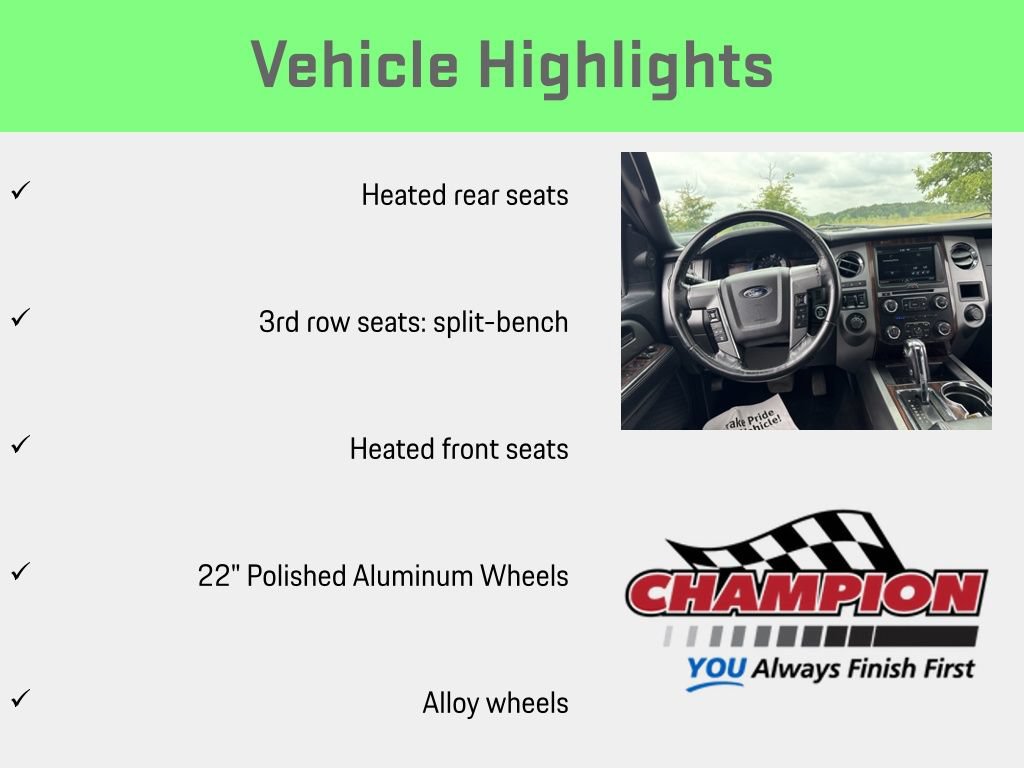 Used 2015 Ford Expedition EL Platinum AWD/4WD image 24