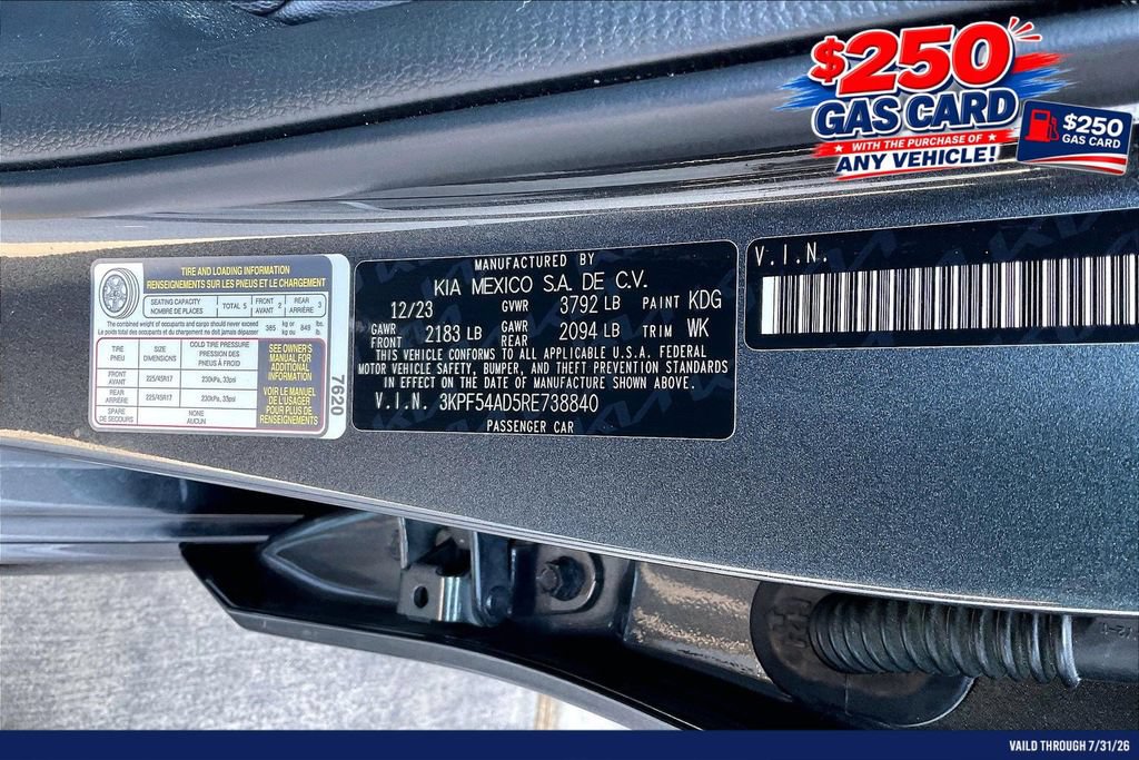 Used 2024 Kia Forte GT-Line w/ GT-Line Premium Package FWD image 35