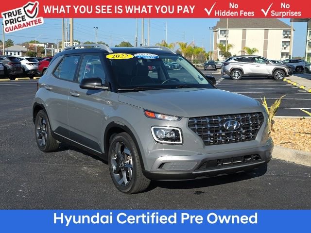 Certified 2022 Hyundai Venue Limited w/ Cargo Package