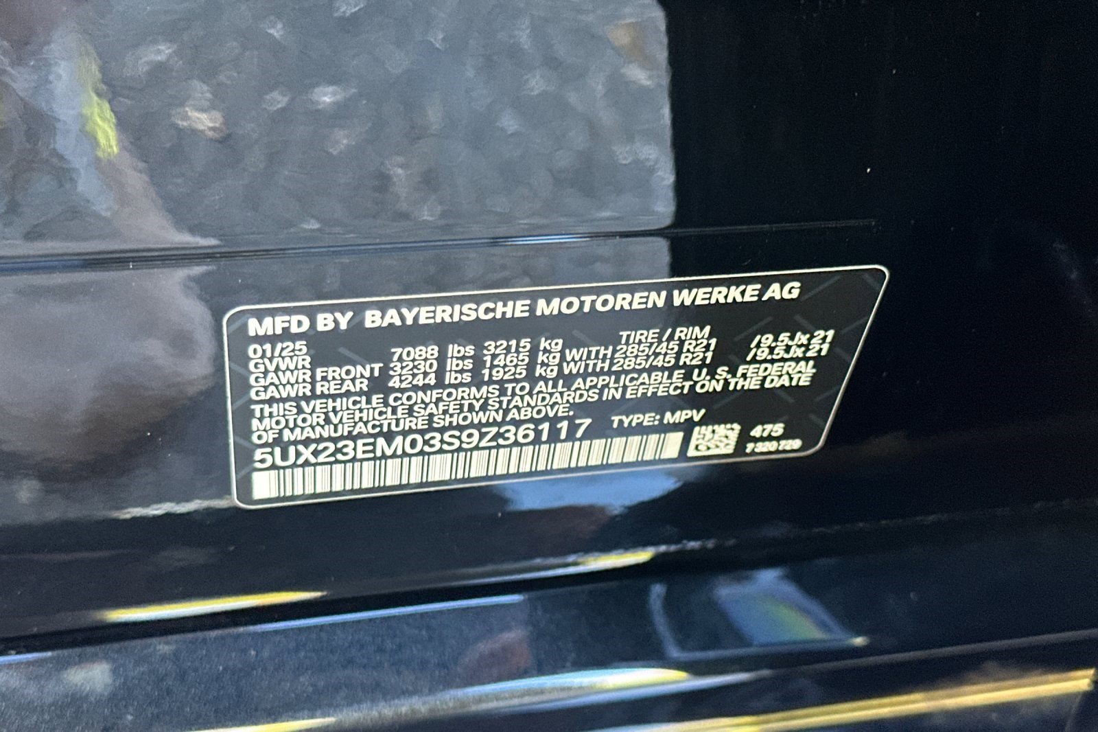 Used 2025 BMW X7 xDrive40i w/ Parking Assistance Package image 38