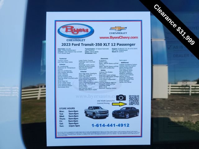 Used 2023 Ford Transit 350 XLT image 11
