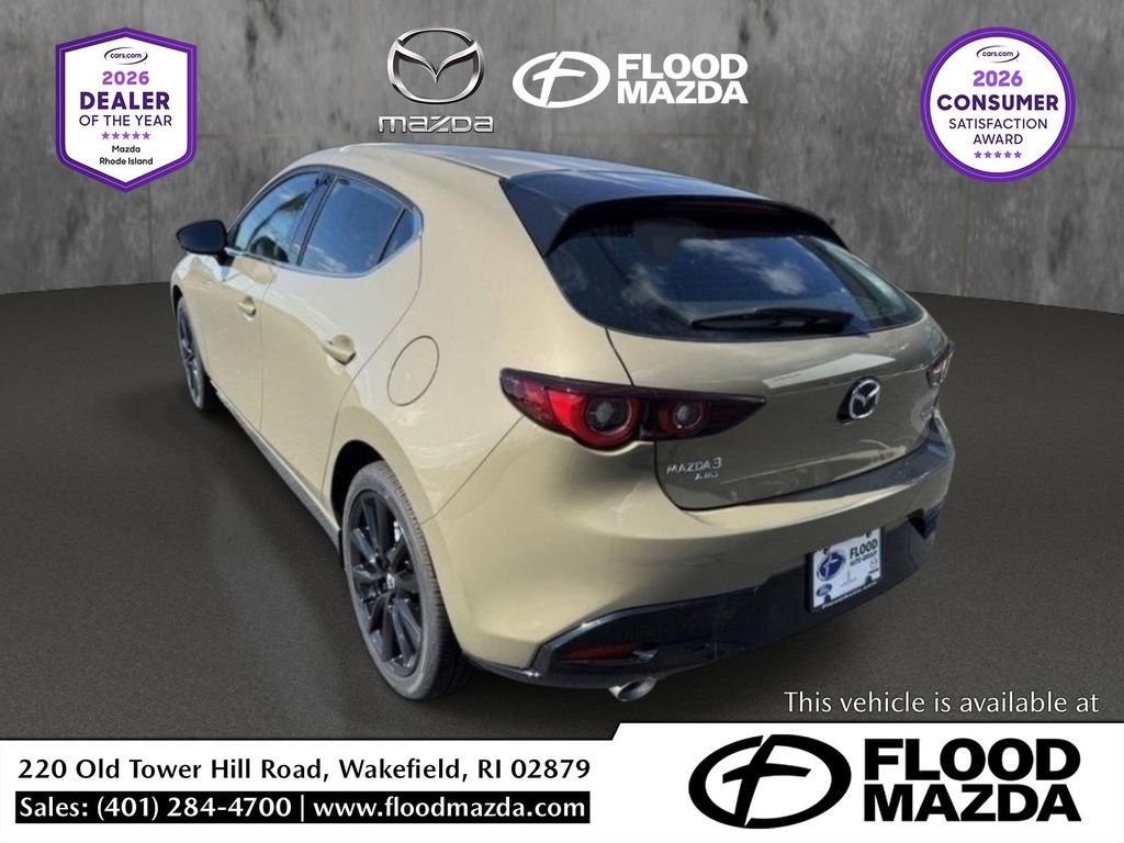 New 2025 MAZDA MAZDA3 Carbon w/ Appearance Package AWD/4WD image 3