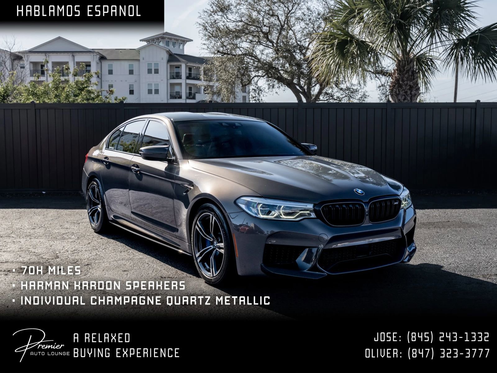Used 2020 BMW M5 w/ Executive Package