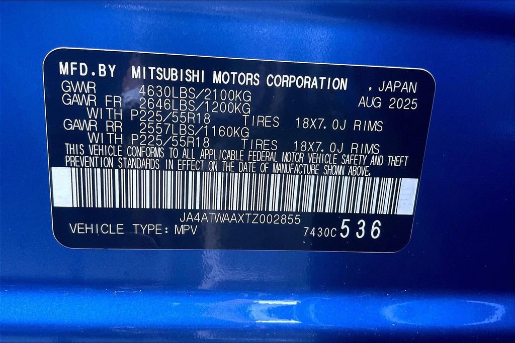 New 2026 Mitsubishi Eclipse Cross SE AWD/4WD image 14