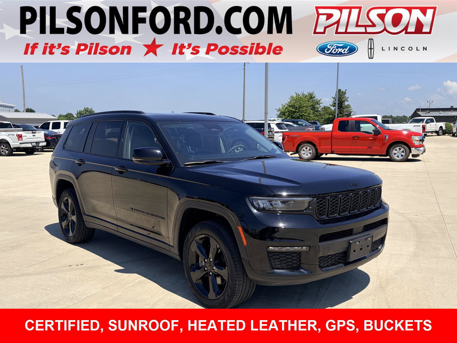 Used 2023 Jeep Grand Cherokee L Limited w/ Black Appearance Package