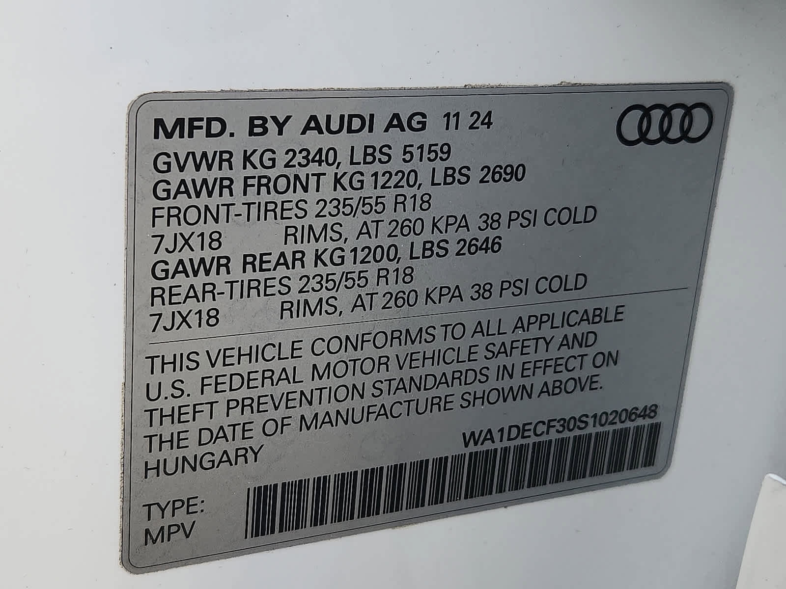 Used 2025 Audi Q3 2.0T Premium image 28