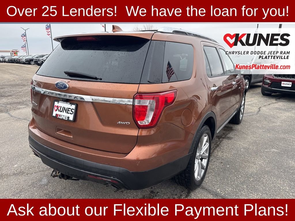 Used 2017 Ford Explorer Limited AWD/4WD image 3