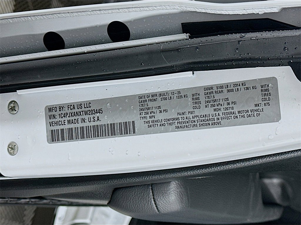 New 2026 Jeep Wrangler Sport image 19