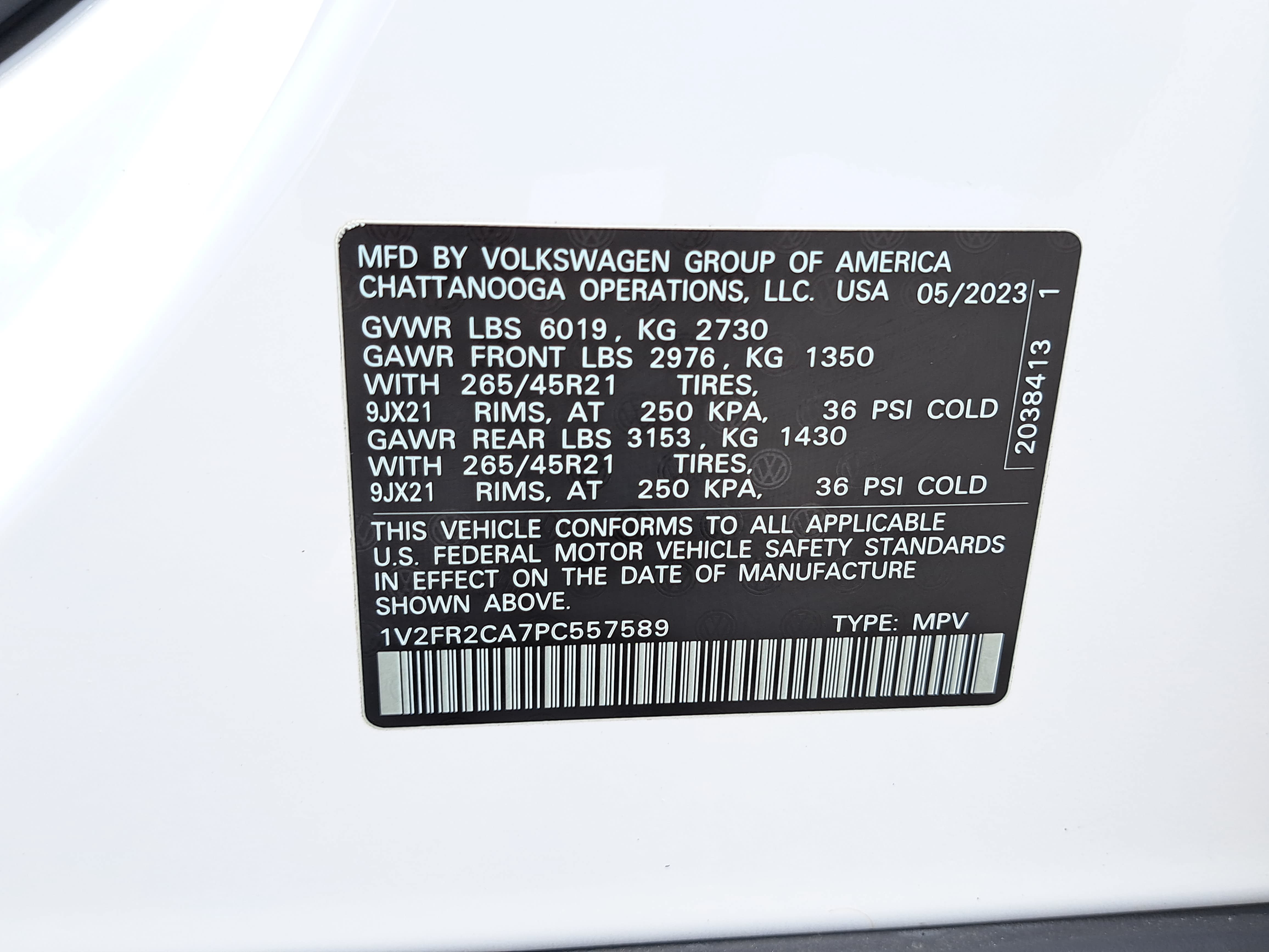 Used 2023 Volkswagen Atlas SEL Premium AWD/4WD image 35