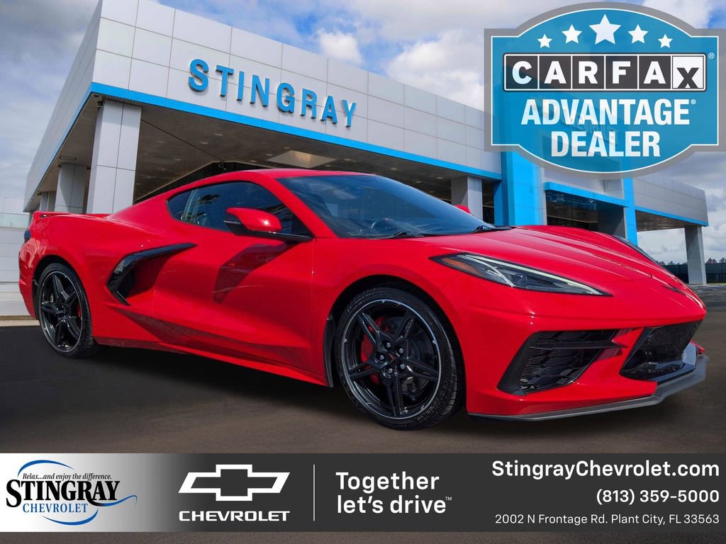 Used 2020 Chevrolet Corvette Stingray Premium Cpe w/ 3LT Preferred Equipment Group image 1