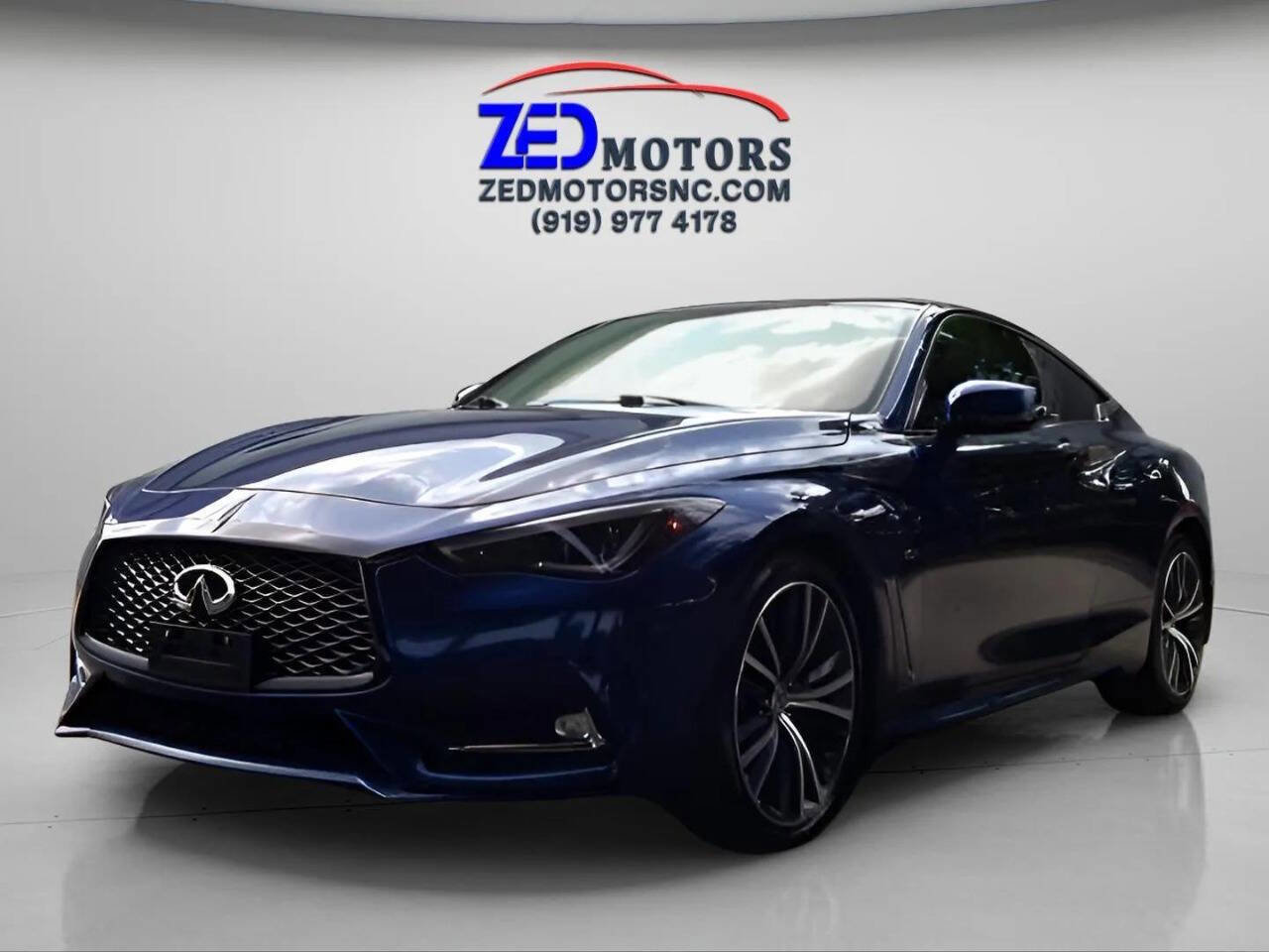 Used 2018 INFINITI Q60 3.0t Luxe w/ Sensory Package 3.0T Luxe image 1