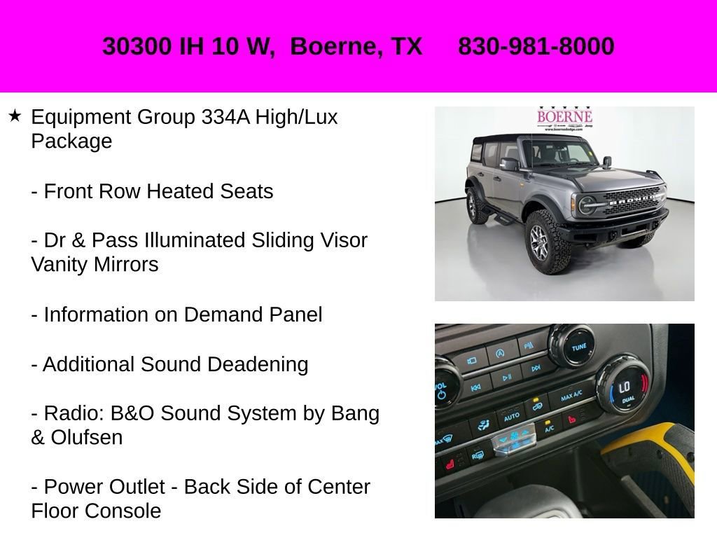 Used 2024 Ford Bronco Badlands image 22