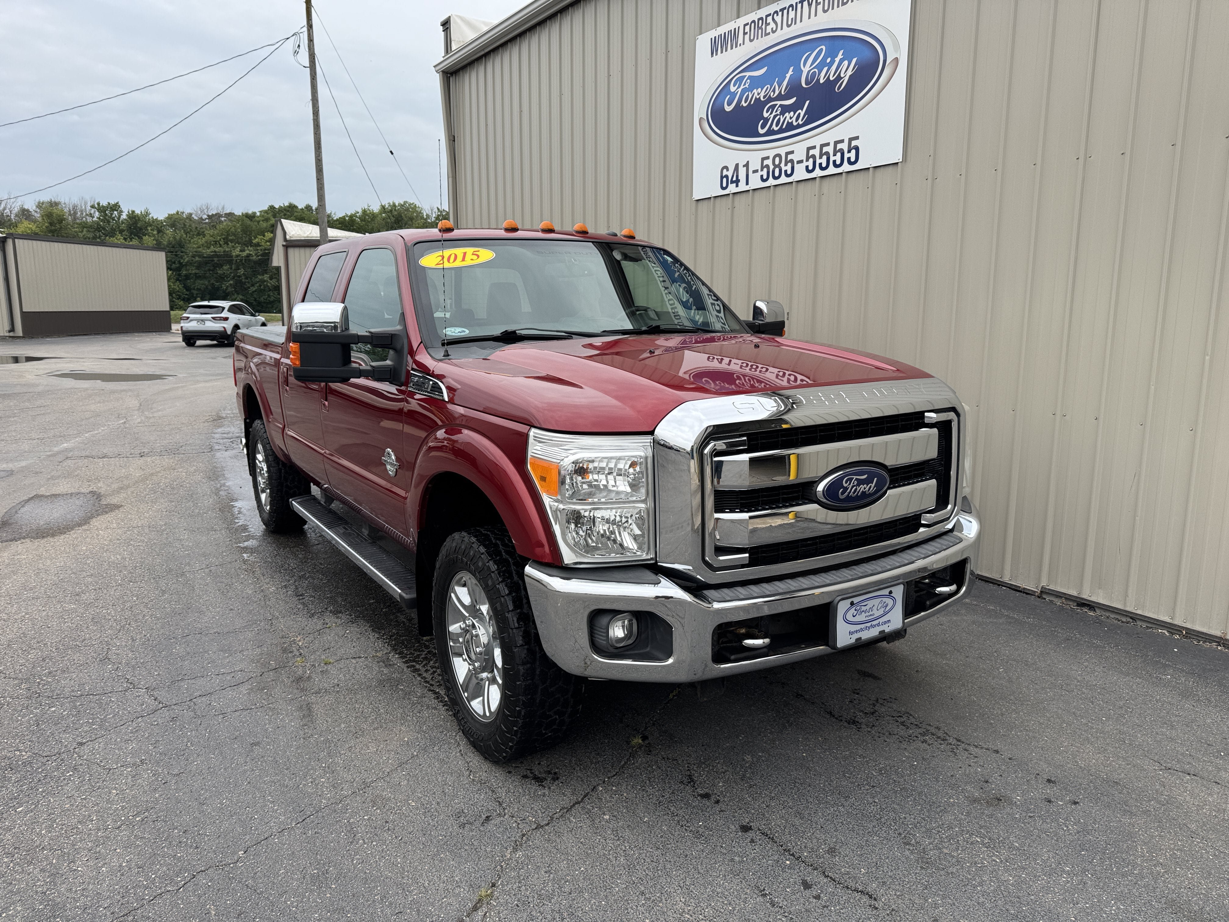 Used 2015 Ford F250 Lariat w/ Lariat Ultimate Package AWD/4WD image 5