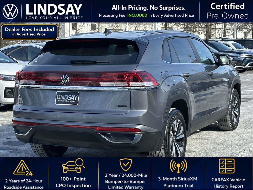 Certified 2025 Volkswagen Atlas Cross Sport SE AWD/4WD image 8