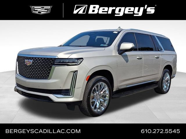 Used 2021 Cadillac Escalade ESV Premium Luxury w/ Driver Assist Tech Package AWD/4WD image 1