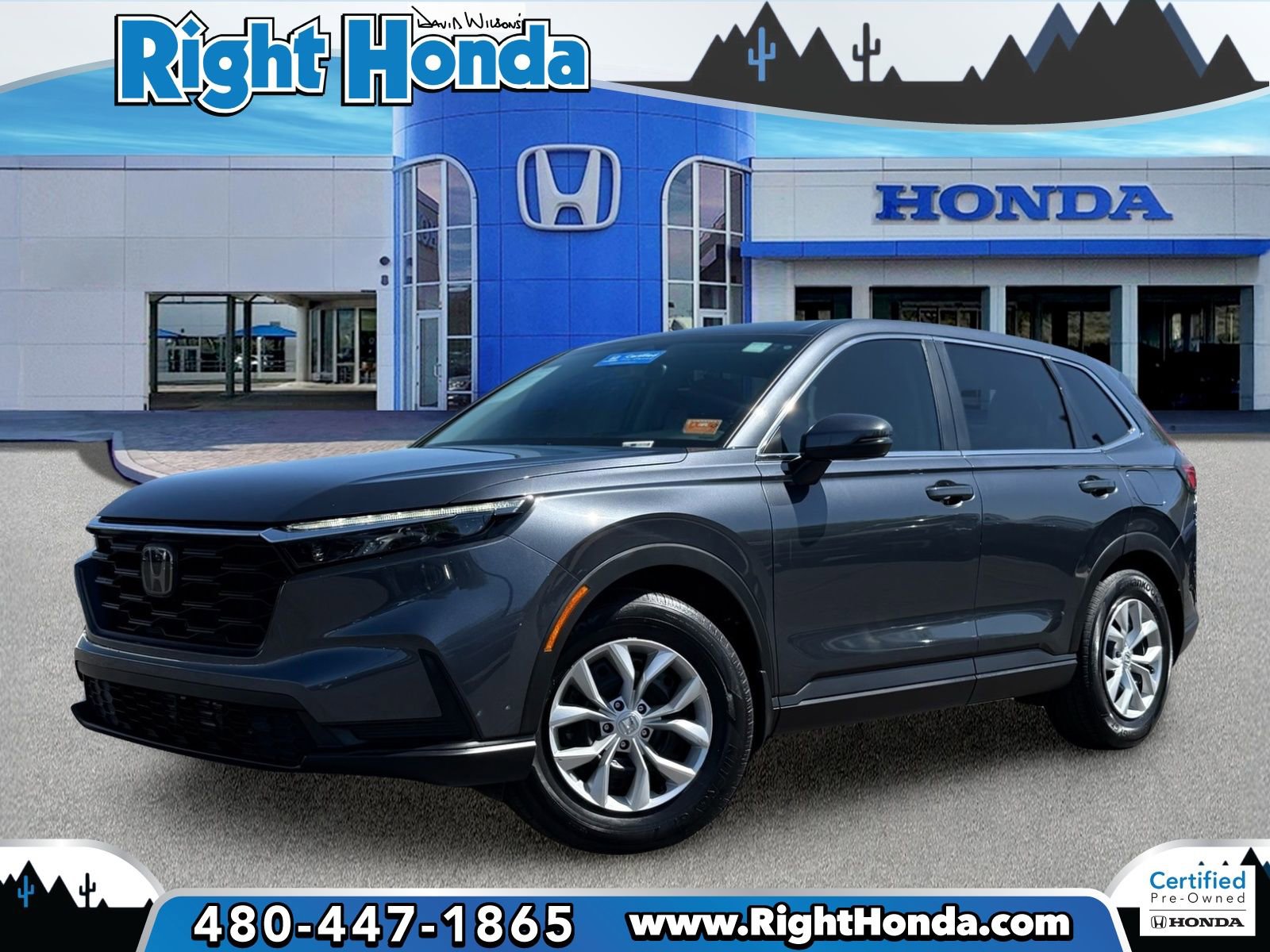 Certified 2025 Honda CR-V LX