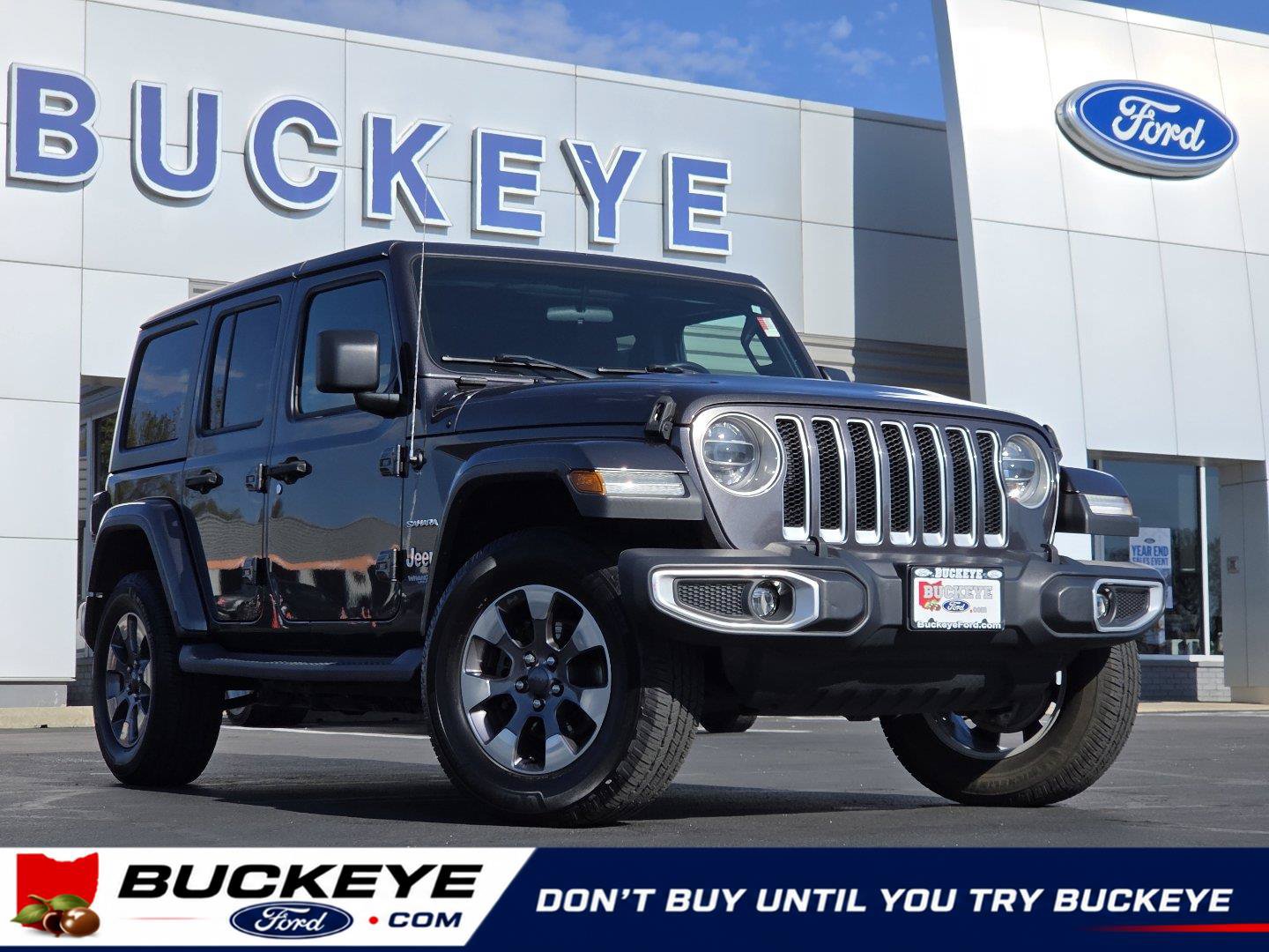 Used 2019 Jeep Wrangler Unlimited Sahara w/ Cold Weather Group