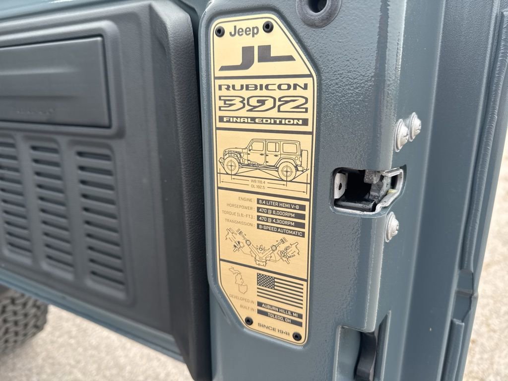 New 2025 Jeep Wrangler Unlimited Rubicon 392 image 24