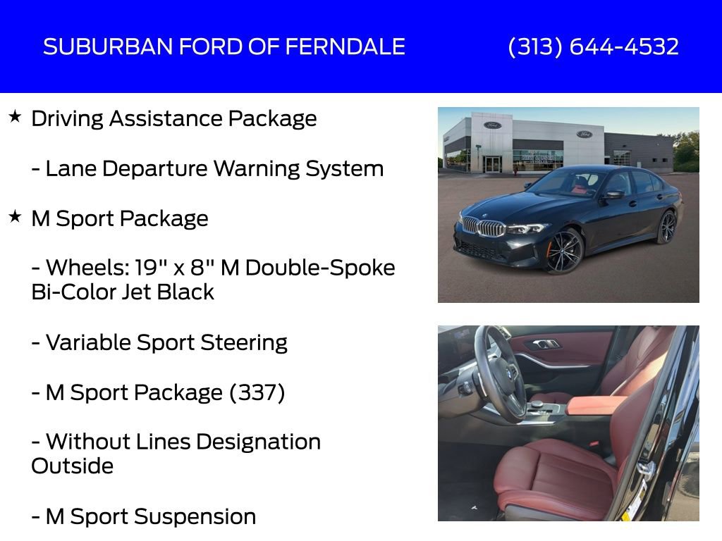 Used 2023 BMW 330i xDrive 330i xDrive w/ M Sport Package image 9