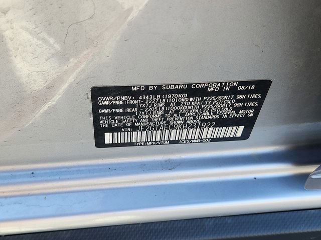 Used 2019 Subaru Crosstrek 2.0i Premium w/ Eyesight System AWD/4WD image 26