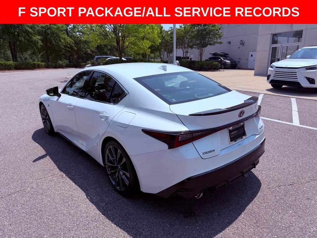 Certified 2023 Lexus IS 350 F Sport w/ Navigation Package RWD image 6