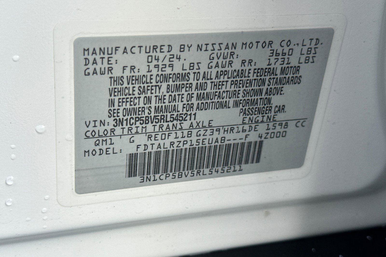 Used 2024 Nissan Kicks S image 27