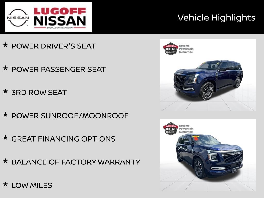 Certified 2025 Nissan Armada Platinum Reserve AWD/4WD image 6