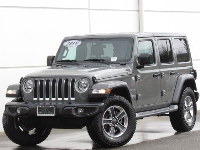 Used 2019 Jeep Wrangler Unlimited Sahara w/ Safety Group AWD/4WD image 1