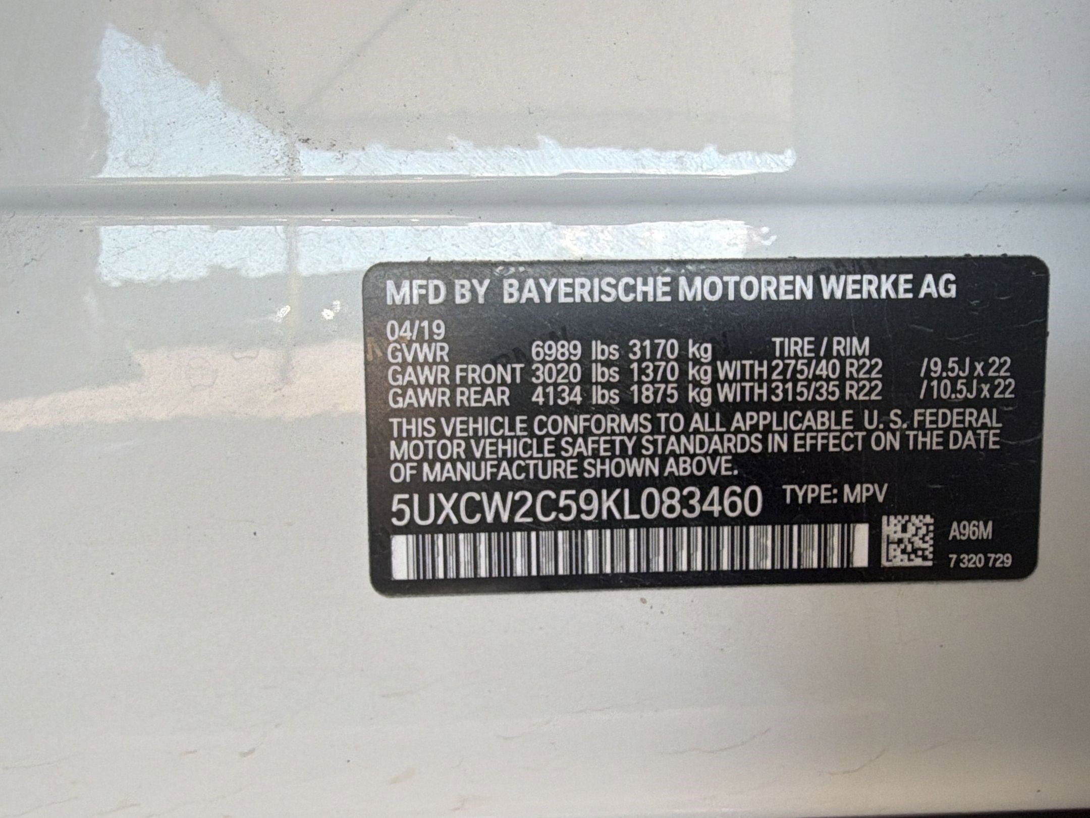 Used 2019 BMW X7 xDrive40i image 19