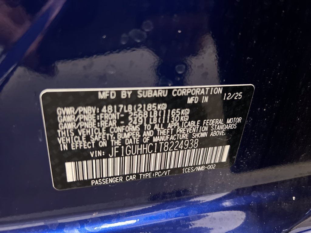 Certified 2026 Subaru Impreza RS AWD/4WD image 31