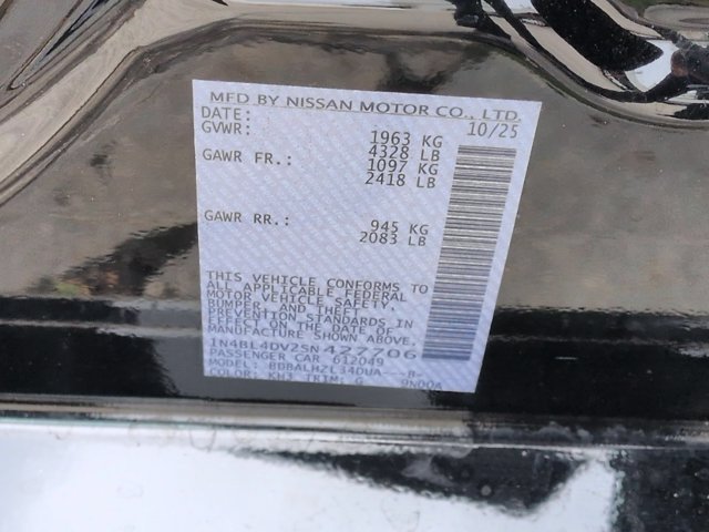 Used 2025 Nissan Altima 2.5 SV FWD image 35