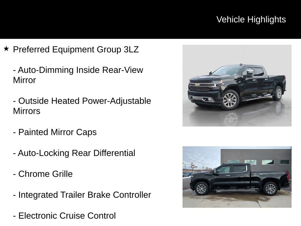 Used 2021 Chevrolet Silverado 1500 High Country w/ Technology Package image 21