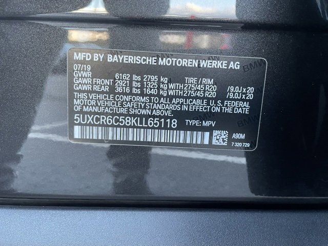 Used 2019 BMW X5 xDrive40i w/ Premium Package 2 image 38