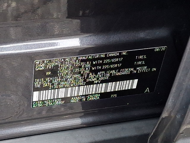 Used 2020 Toyota RAV4 LE w/ All Weather Liner Package AWD/4WD image 23