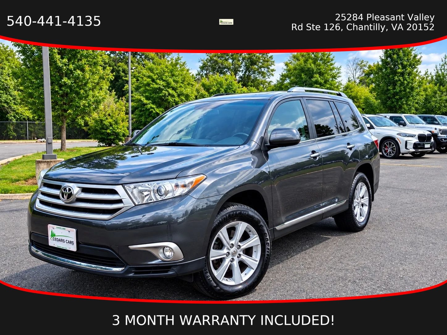 Used 2011 Toyota Highlander 4WD w/ Tech Pkg image 1