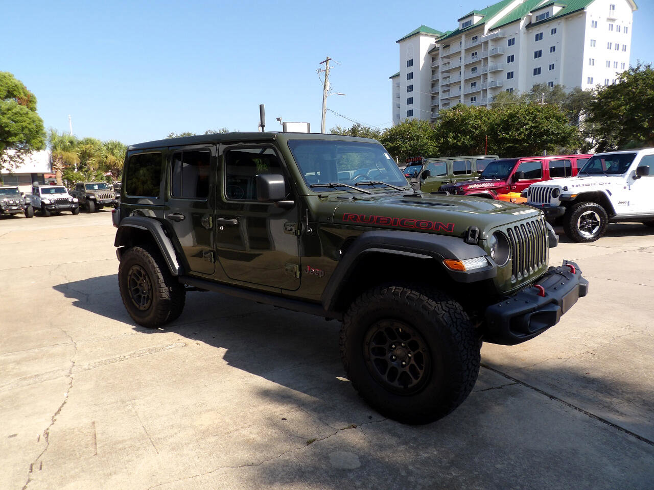 Used 2023 Jeep Wrangler Unlimited Rubicon w/ Xtreme 35 Tire Package image 4