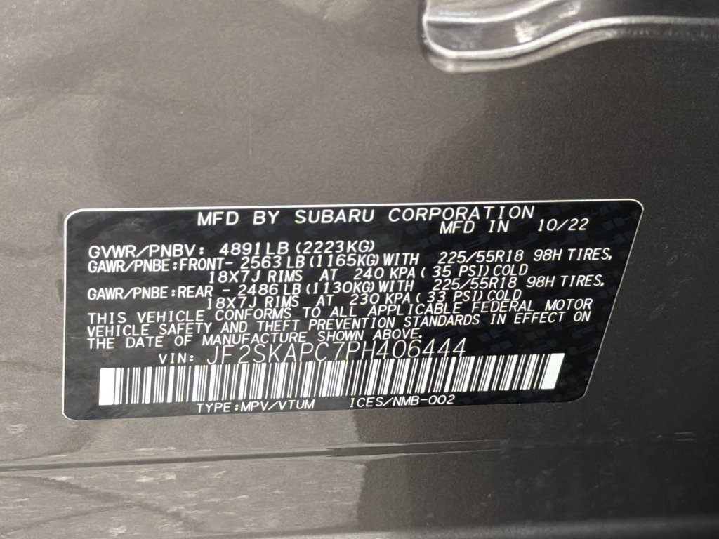 Certified 2023 Subaru Forester Limited AWD/4WD image 37