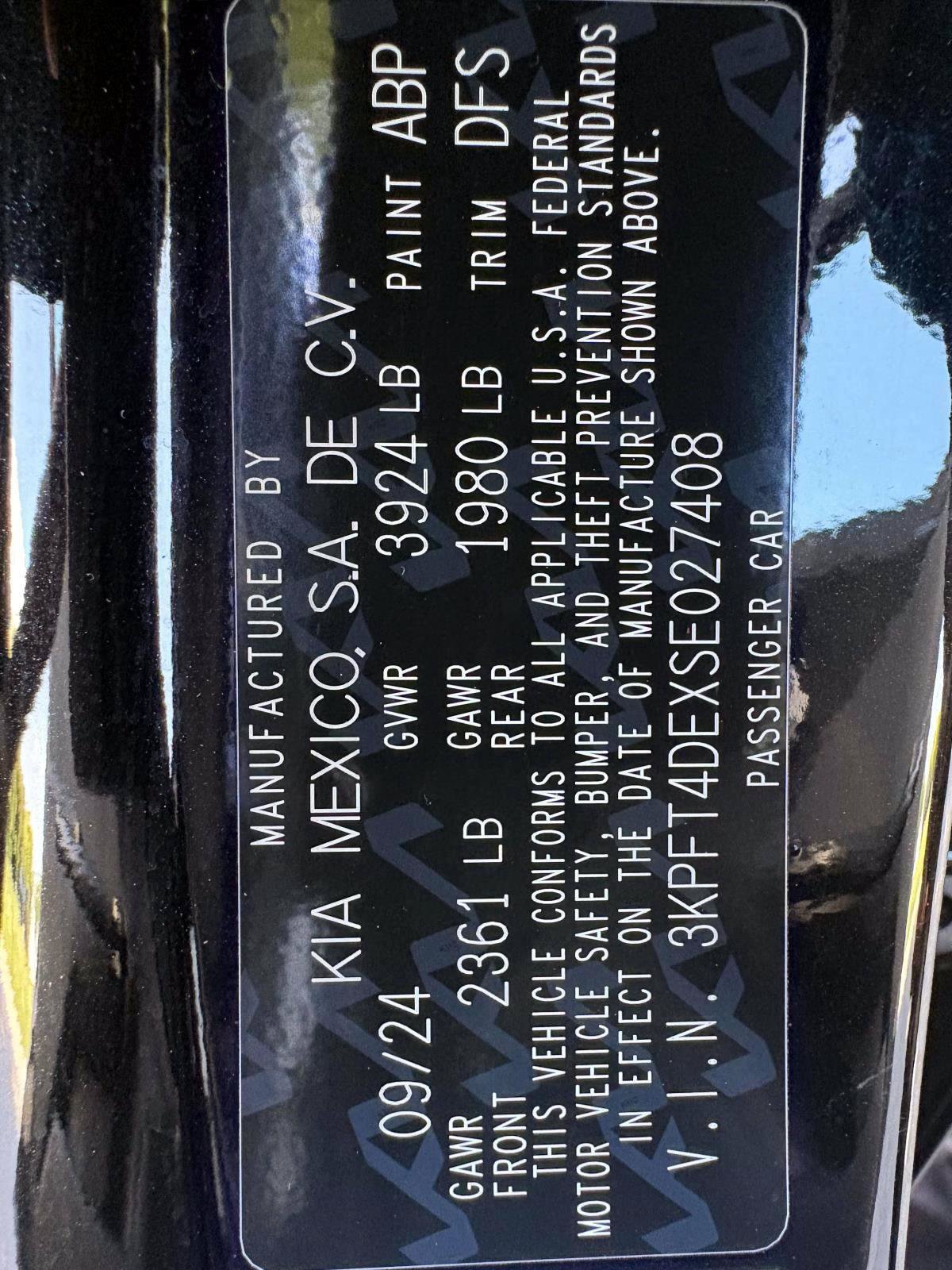 Certified 2025 Kia K4 FWD image 21
