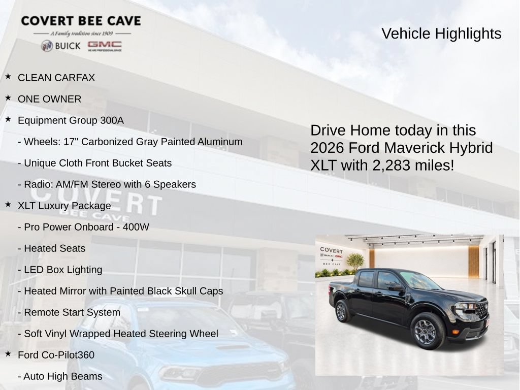 Used 2026 Ford Maverick XLT w/ XLT Luxury Package FWD image 8